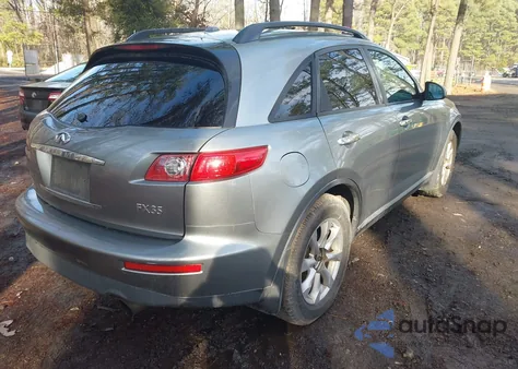 2006 Infiniti Fx35 z USA, uszkodzony, nr VIN JNRAS08W26X205097